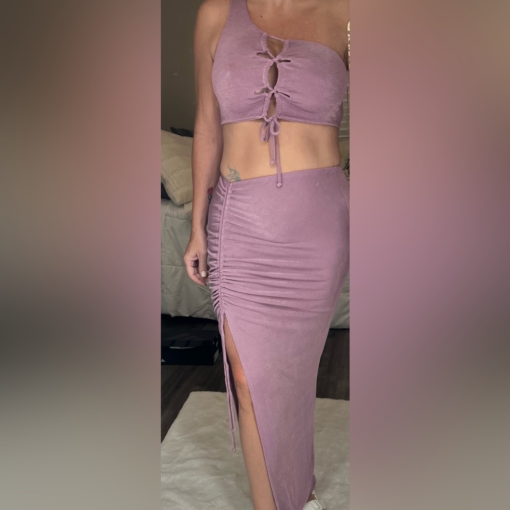 Two pc top and skirt from Hot Miami Styles
